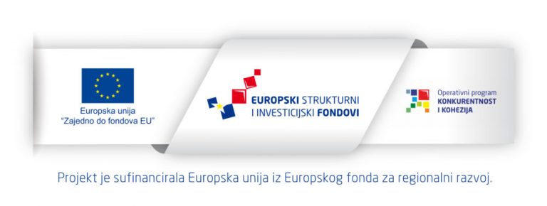 Projekt je sufinancirala Europska unija iz EU fonda za regionalni razvoj